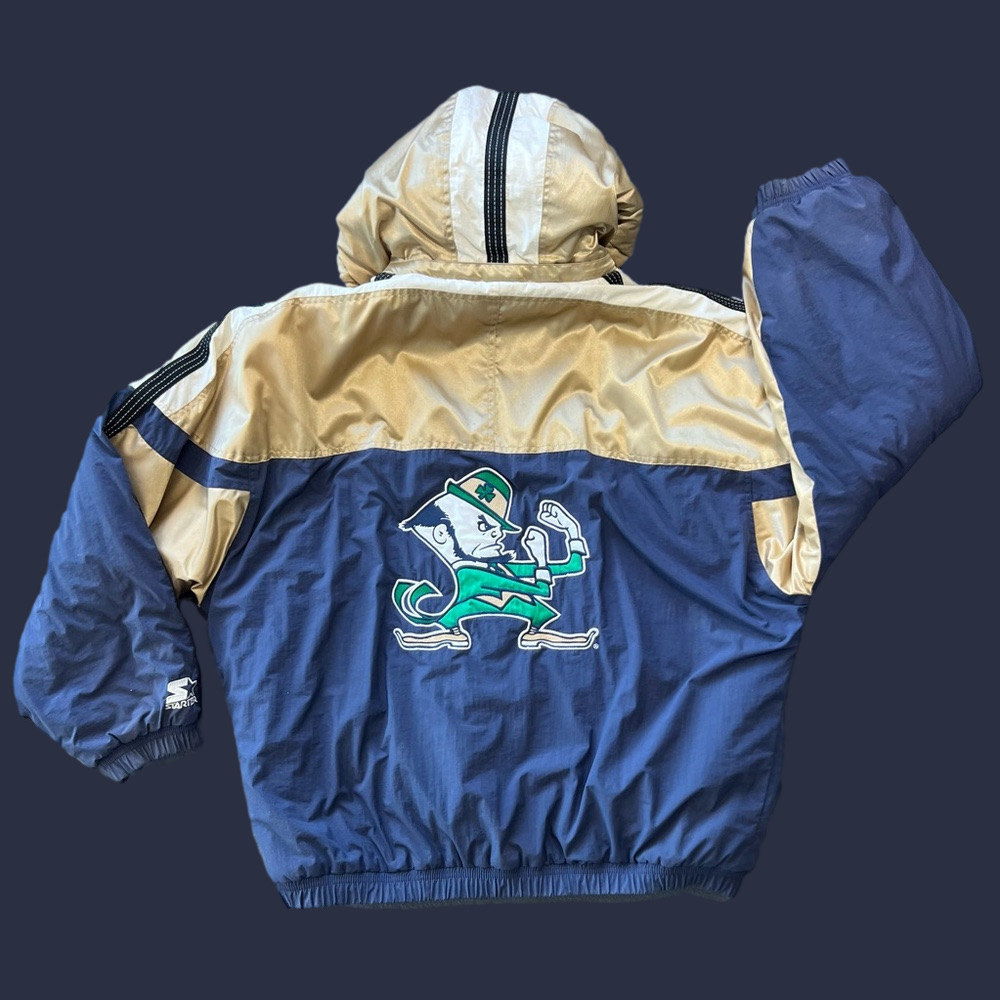 Notre Dame Irish Vintage Starter Team Jacket